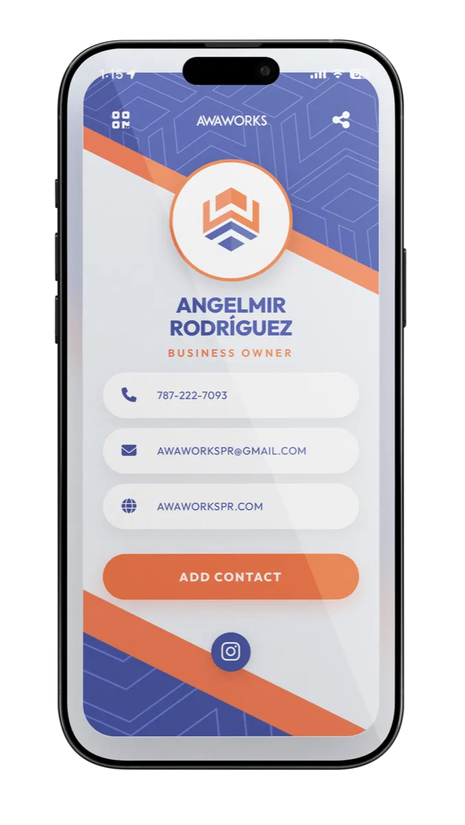 BCard Angelmir Rodríguez